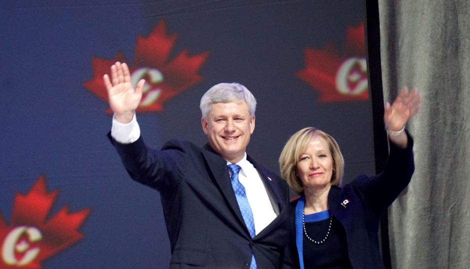 Stephen Harper, Laureen Harper, Conservative Party Convention, Vancouver, Elizabeth McSheffrey