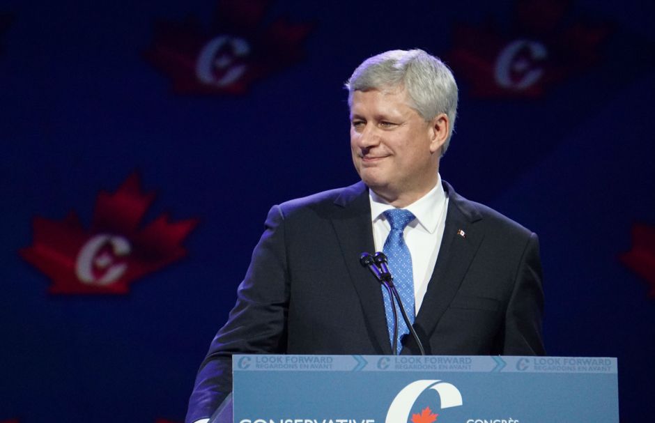 Stephen Harper, Conservative Party Convention, Elizabeth McSheffrey, Vancouver